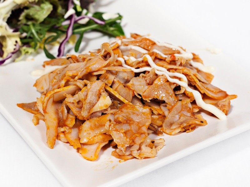 Loncheado de Pollo para kebab